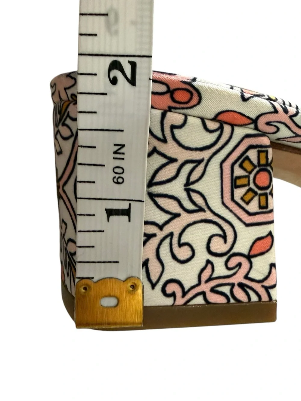 Tory Burch Tatiana‎ Pearly Quilted Block Heel Slides Size 7